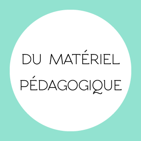 Du matériel pédagogique